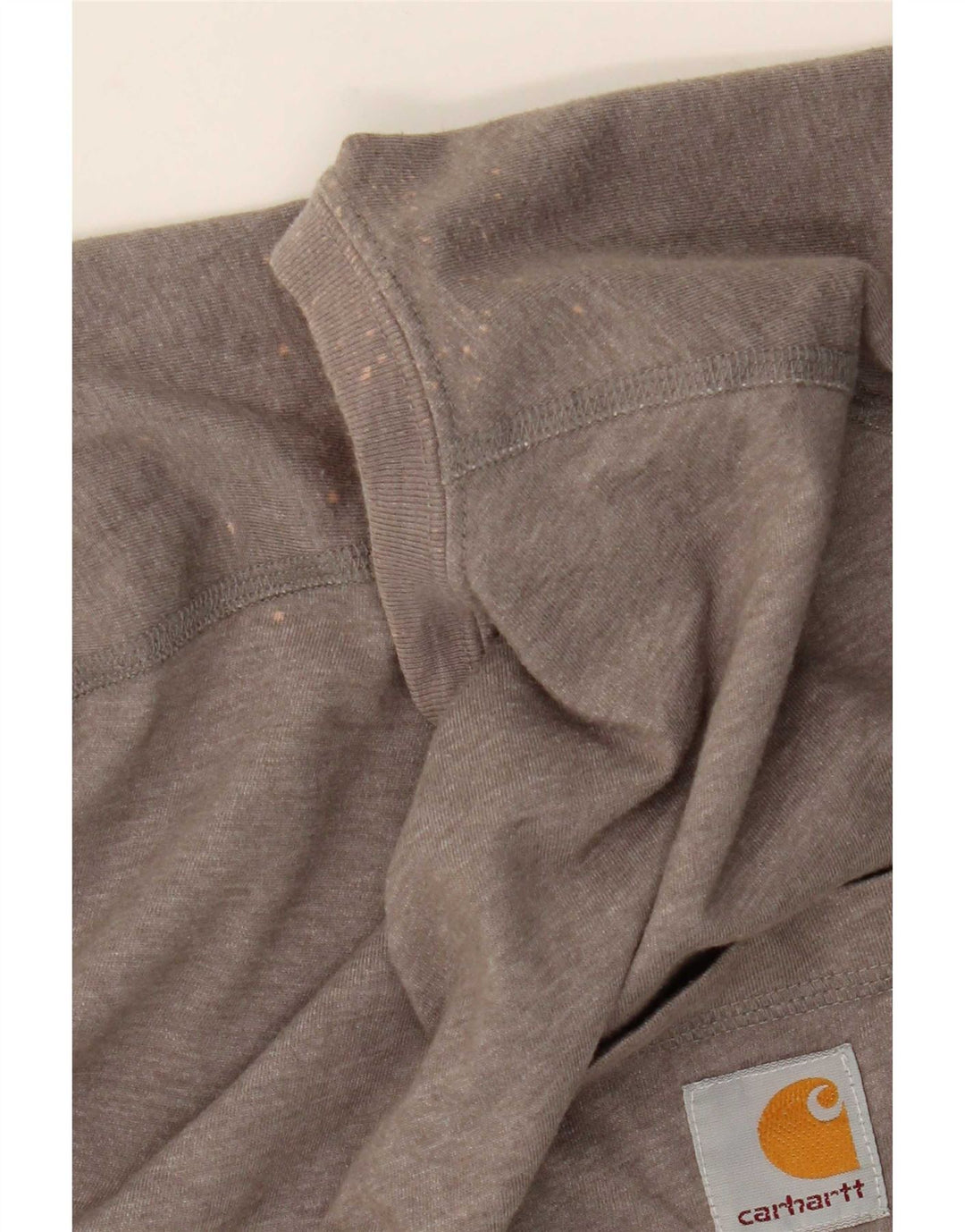 Camiseta masculina Carhartt com ajuste relaxado XL cinza poliéster