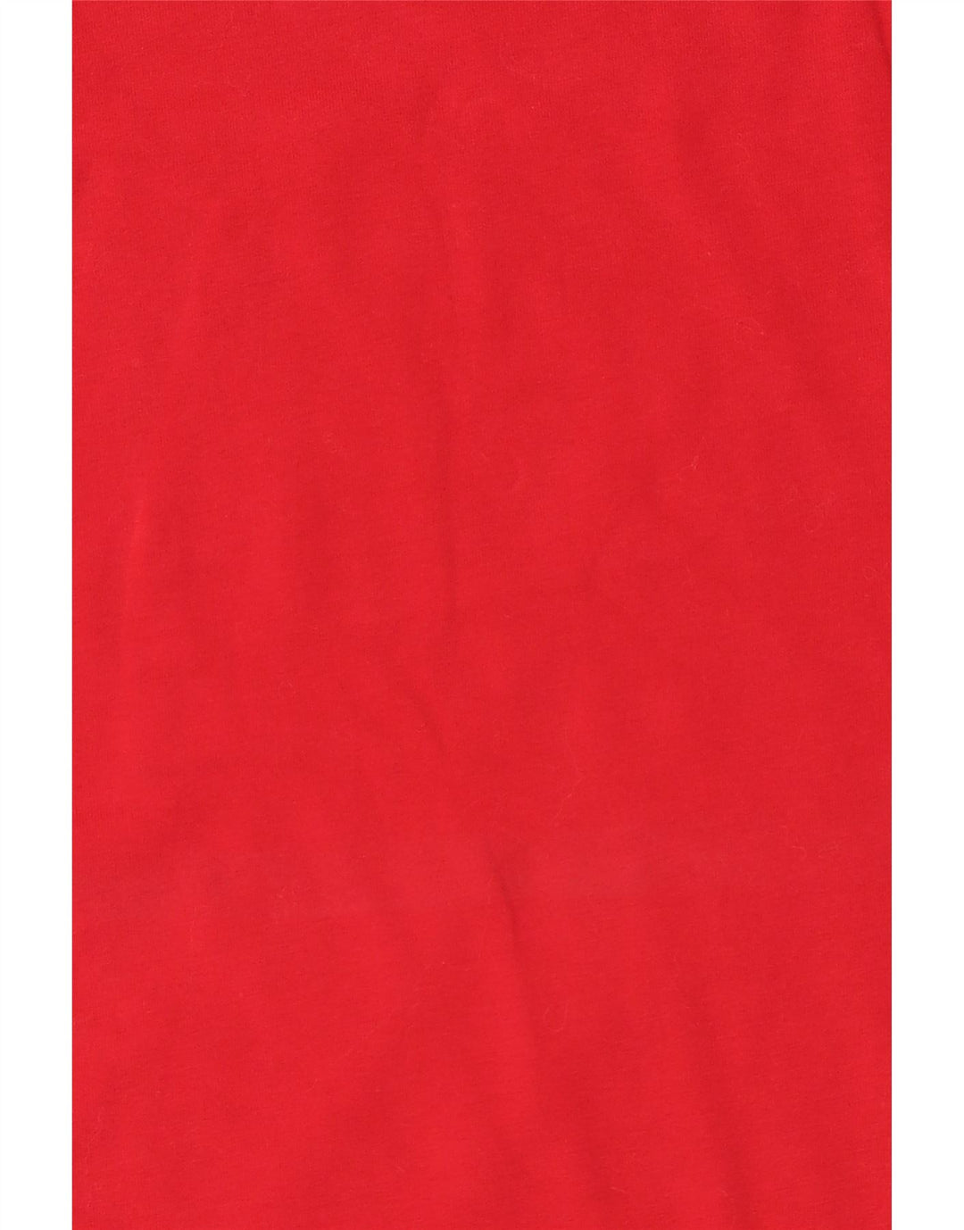 Top gráfico feminino Guess manga comprida Reino Unido 14 grande algodão vermelho
