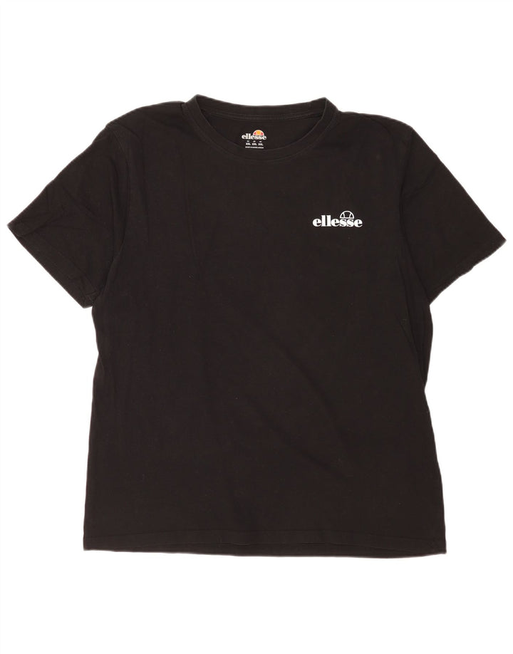 Camiseta masculina Ellesse Top 2XL algodão preto