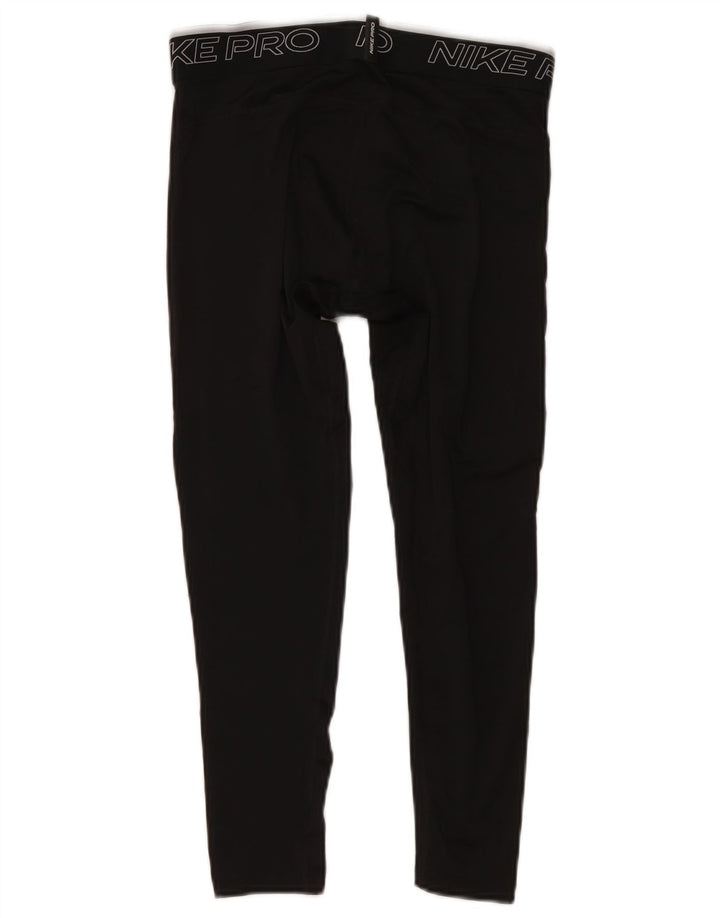 Leggings Nike Masculino Dri Fit Graphic Capri Médio Preto Poliéster