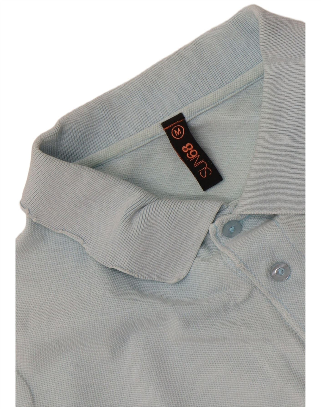 Camisa pólo masculina Sun68 azul médio