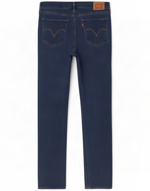 Levi's Womens Classic Straight Jeans W30 L30 Azul Marinho Algodão