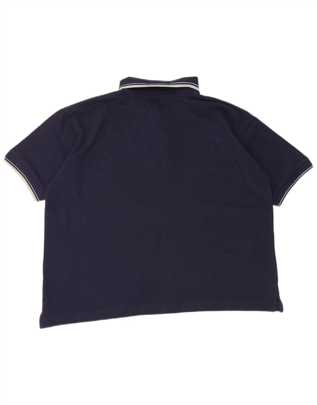 Camisa polo masculina Kappa pequena algodão azul marinho