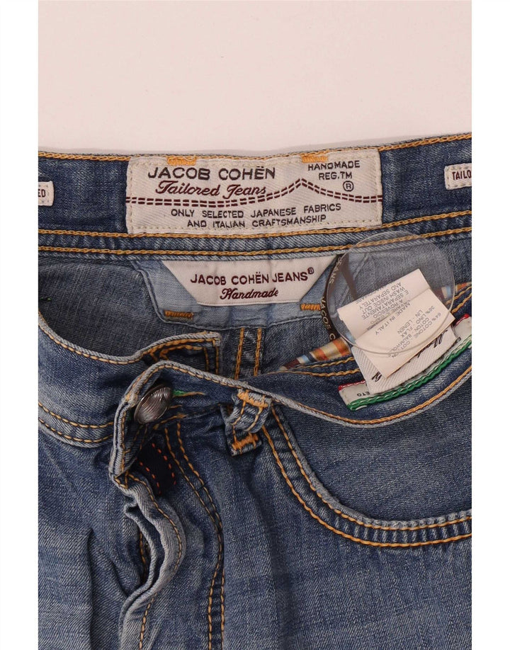 Shorts jeans masculino regular Jack & Jones W32 algodão azul médio
