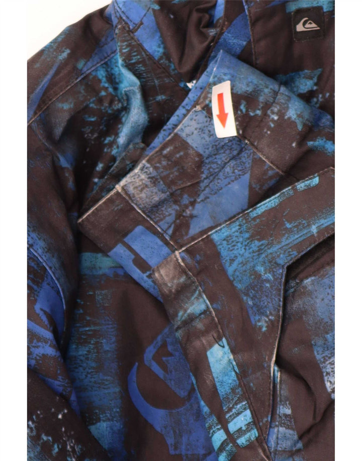Jaqueta de esqui Quiksilver Boys Graphic 13-14 anos azul poliéster