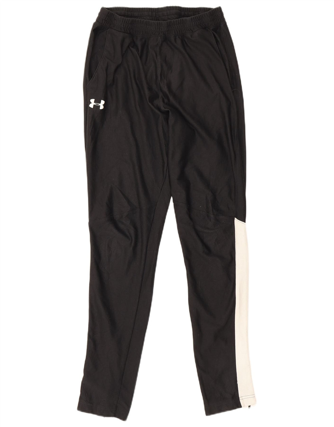 Under Armour Mens Calças de treino ajustadas em bloco colorido preto médio