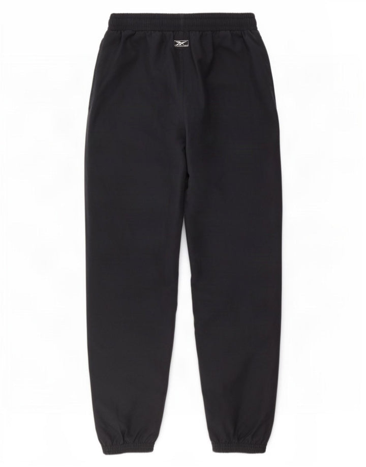 Reebok Mens Calças de treino Joggers Médio Azul Marinho Poliéster