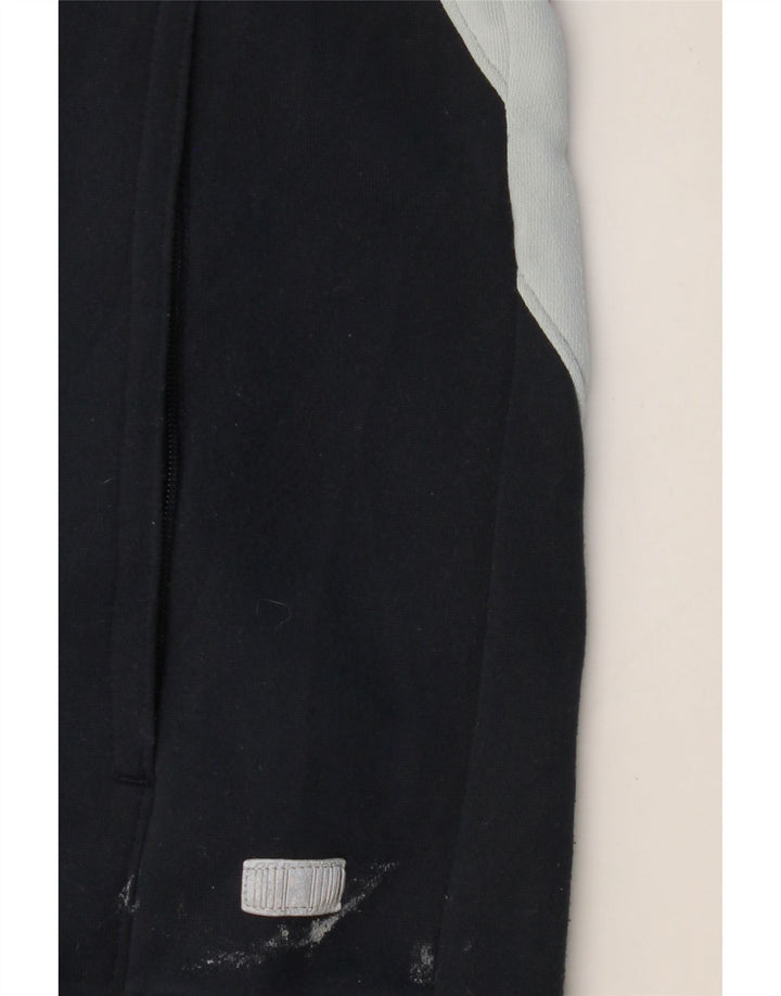 ADIDAS Mens Tracksuit Top Jacket Grande Azul Marinho Colourblock Poliéster