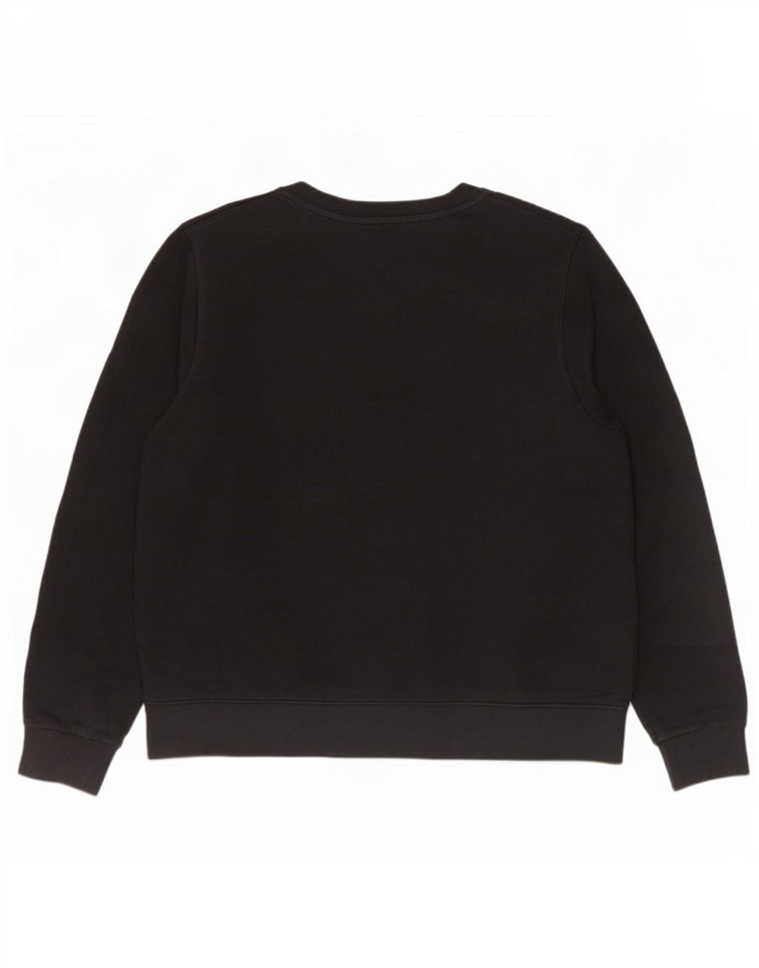 Wrangler feminino gráfico moletom jumper UK 16 grande algodão preto