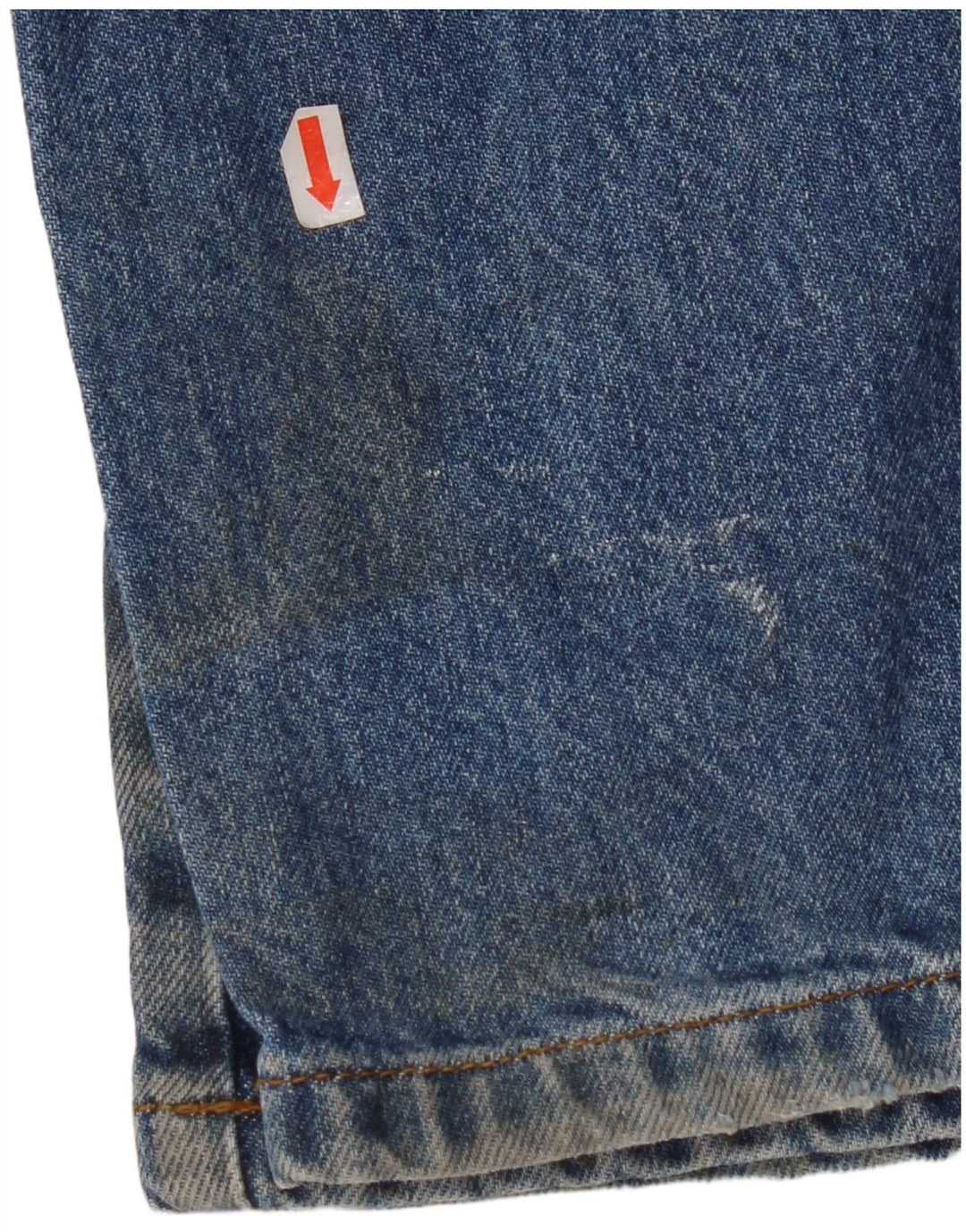 WRANGLER Masculino Texas Straight Jeans W33 L30 Azul Algodão