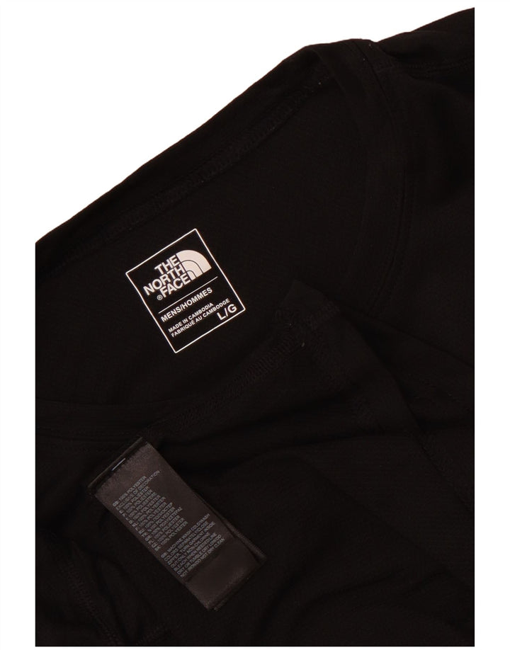 Camiseta masculina The North Face grande poliéster preto