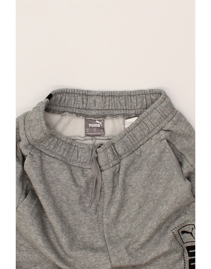 PUMA Mens Graphic Tracksuit Trousers Joggers XS  Grey Cotton Vintage Puma and Second-Hand Puma from Messina Hembry 