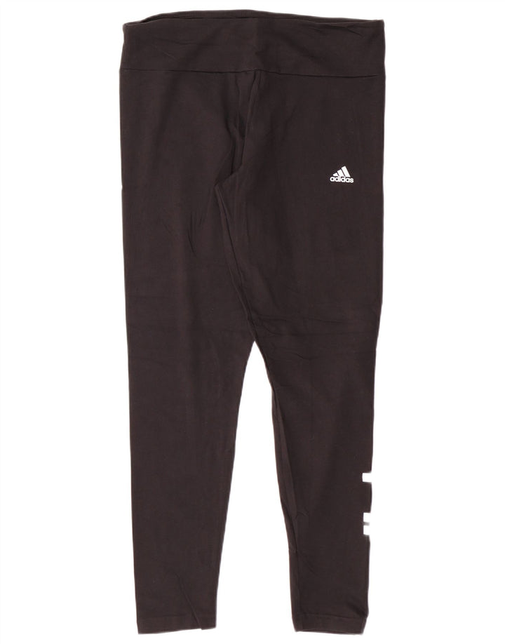 Leggings ADIDAS Feminino UK 16/18 Grande Preto