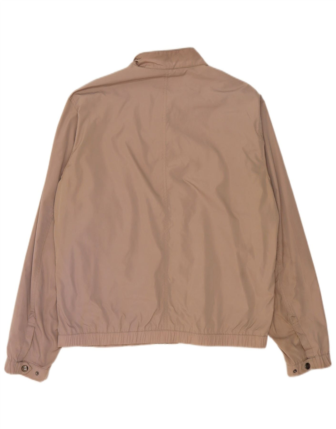 Jaqueta bomber masculina Massimo Dutti Reino Unido 42 XL bege nylon