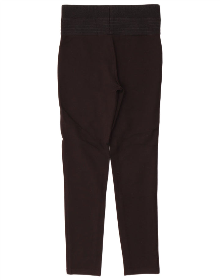Leggings femininos de cintura alta Zara Reino Unido 12 médio preto