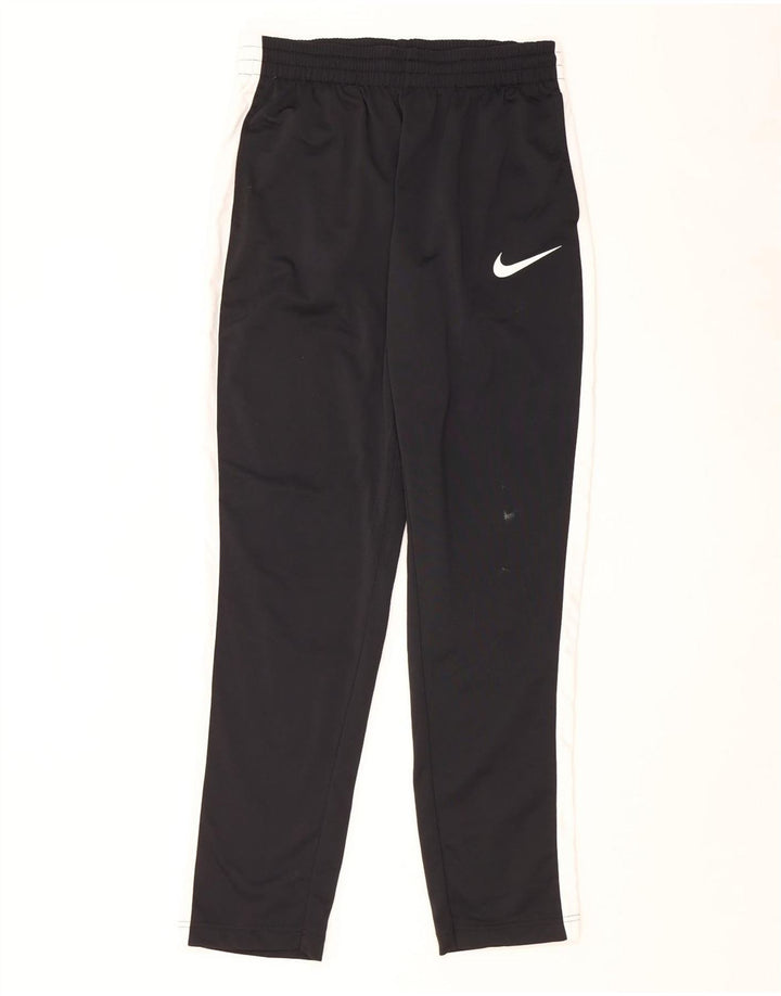 Calça de treino masculina NIKE médio preto colorblock poliéster