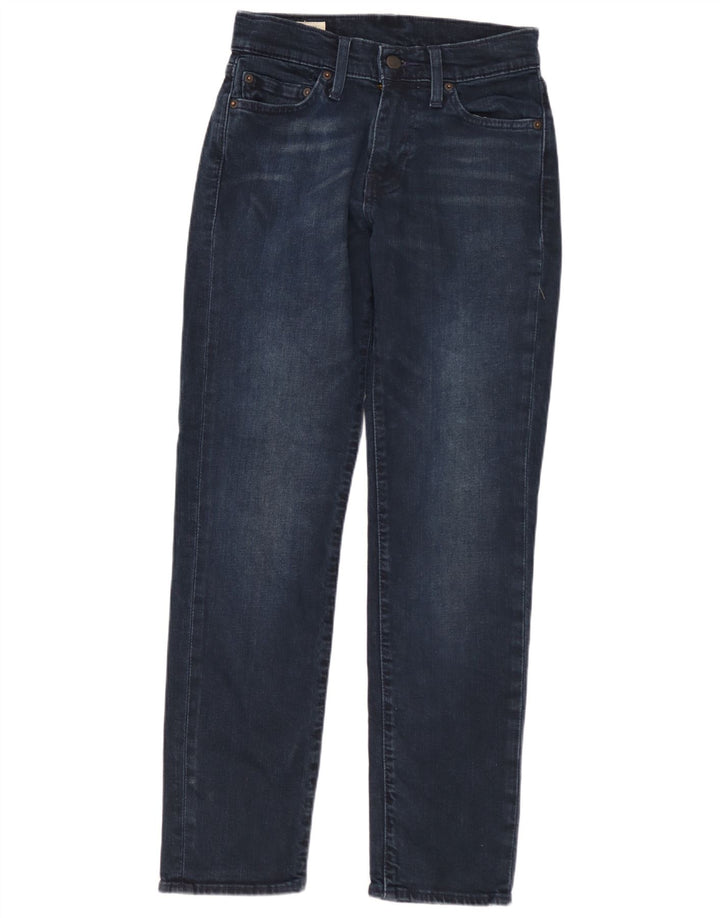 Calça jeans feminina Levi's 511 Slim W27 L30 azul marinho algodão