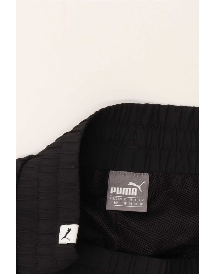 Puma Calça Capri Feminina UK 10 Pequena Preta