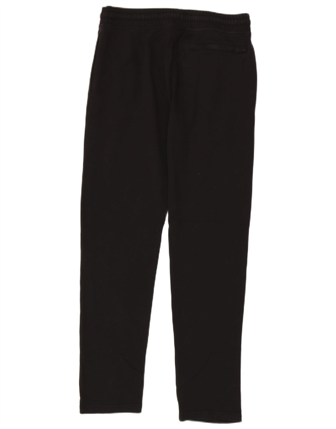 Calça de treino masculina Marks & Spencer pequena de algodão preto