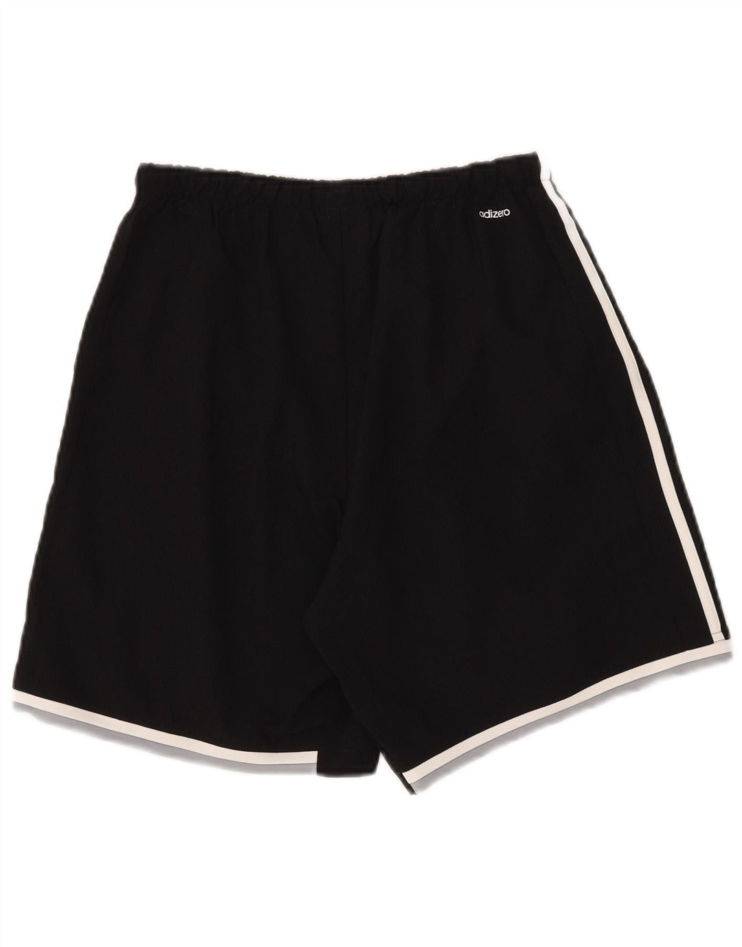 Shorts esportivos masculinos Adidas médio preto colorblock poliéster