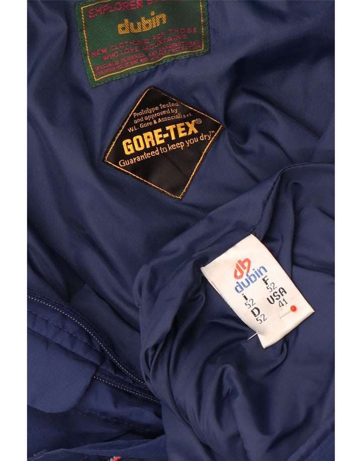 Dubin Jaqueta masculina Gore-Tex acolchoada IT 52 XL azul poliéster