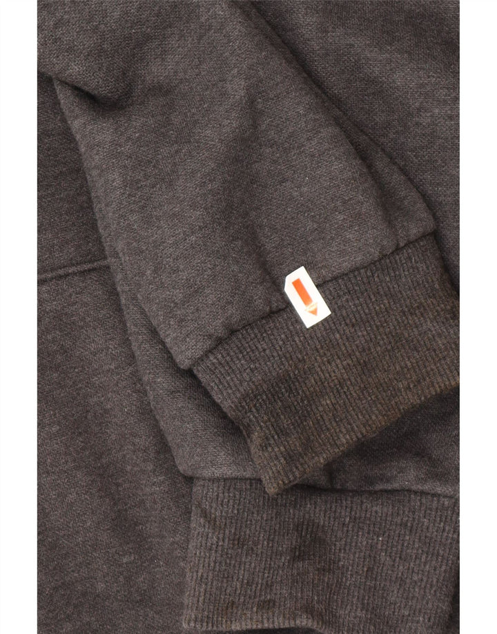 PUMA Mens Graphic Hoodie Jumper XL Grey Cotton Vintage Puma and Second-Hand Puma from Messina Hembry 