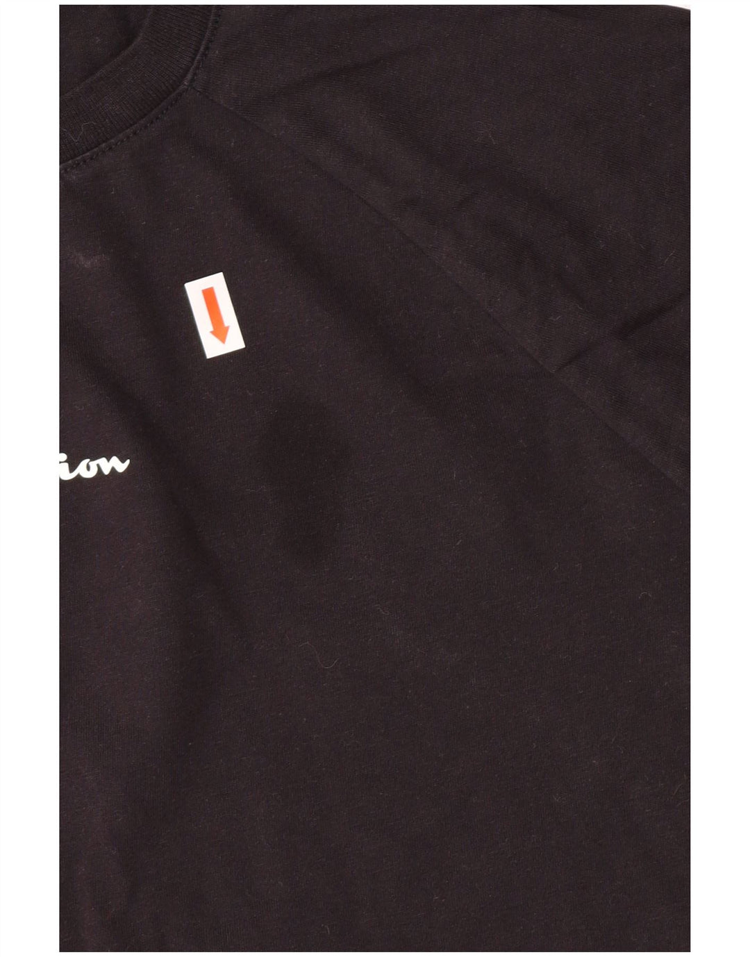 Camiseta feminina estampada Champion XL algodão preto