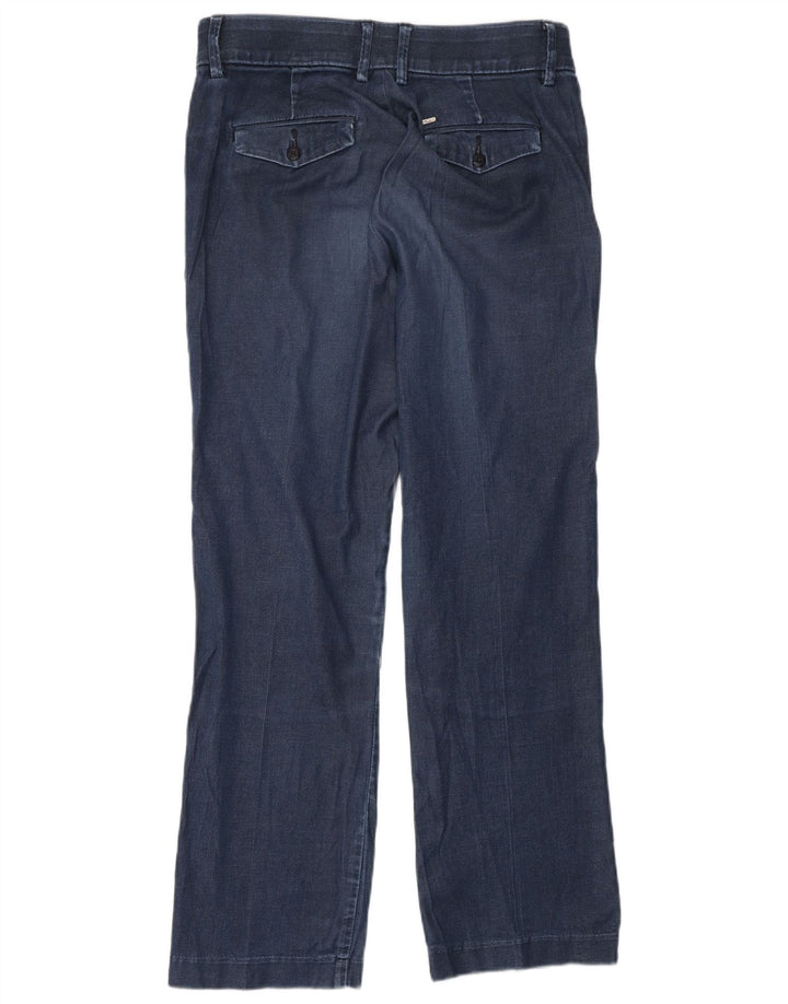 LEE Womens Platinum Label Straight Jeans US 6 Médio W30 L30 Azul Algodão