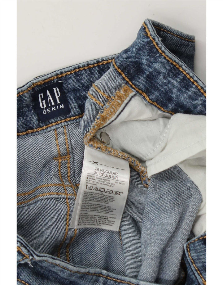 Calça jeans skinny feminina Gap W26 L29 algodão azul