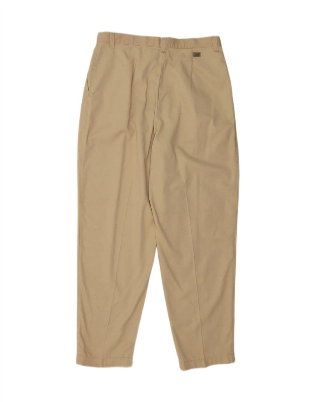 LEE Womens Pegged Chino Trousers US 18 2XL W34 L31 Beige Cotton Vintage Lee and Second-Hand Lee from Messina Hembry 