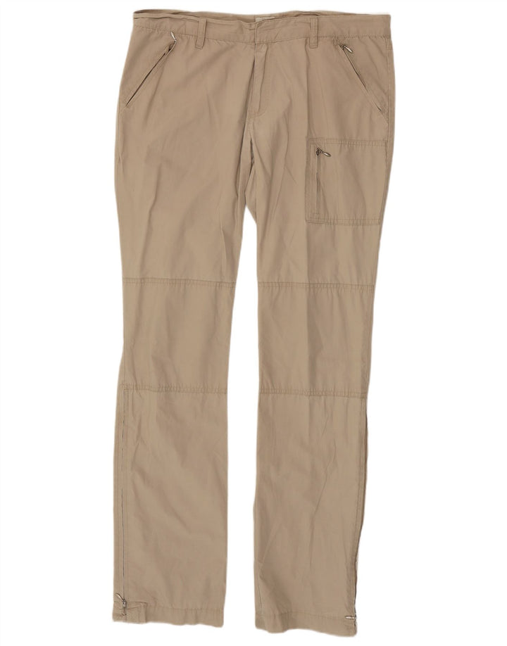 Calça cargo feminina CALVIN KLEIN W36 L33 bege