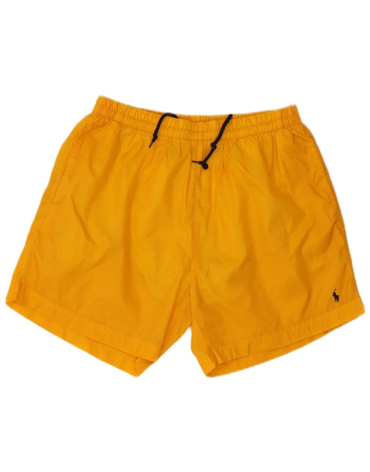 Polo Ralph Lauren Shorts de natação masculino XL poliéster amarelo