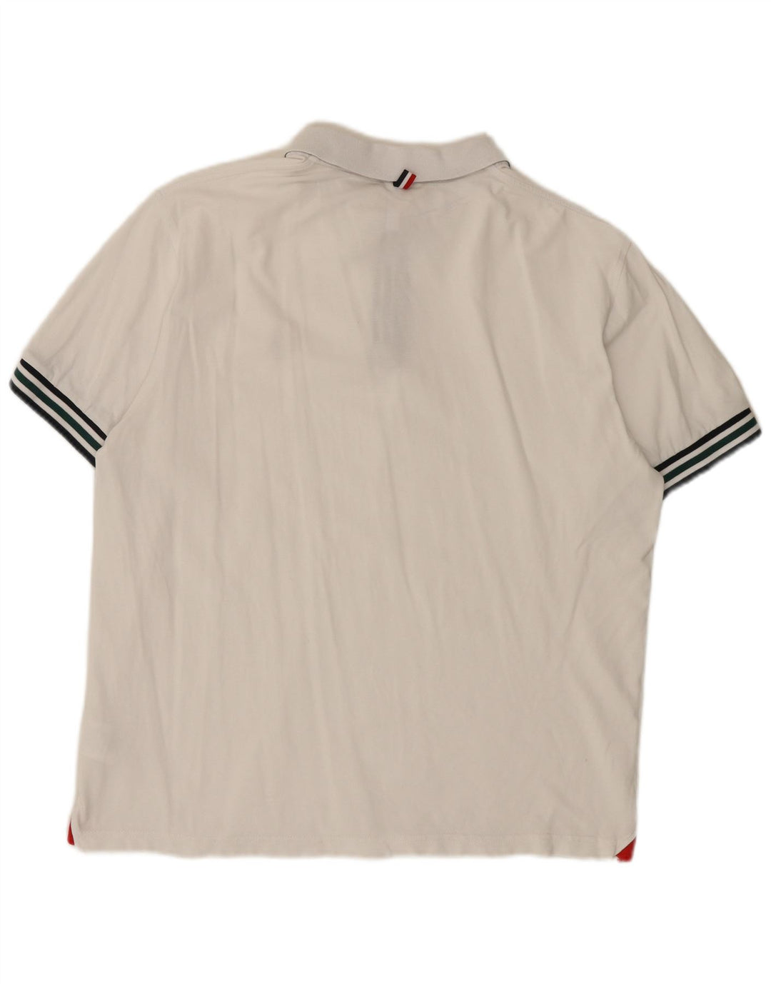 Camisa polo masculina Sun68 3XL algodão branco