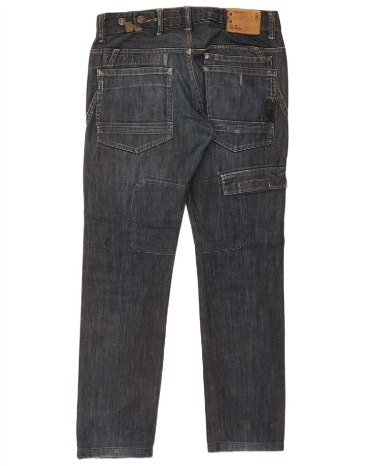 G-Star Masculino Cargo Slim Jeans W34 L31 Azul Marinho