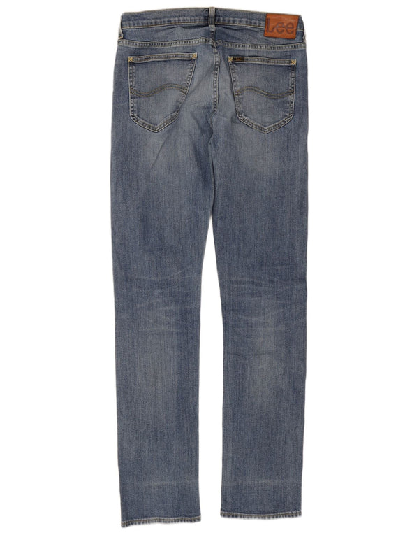 Lee Mens Daren Slim Jeans W34 L36 Azul Algodão
