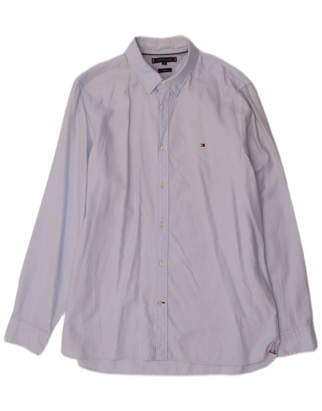 Camisa masculina TOMMY HILFIGER Slim Fit XL azul