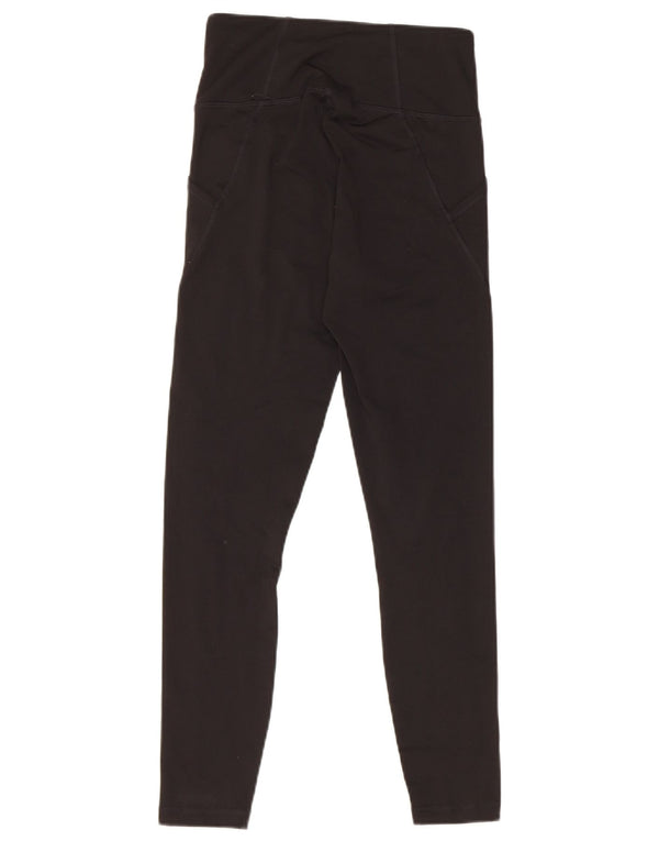 Puma Womens Leggings UK 4 XS Black Polyester