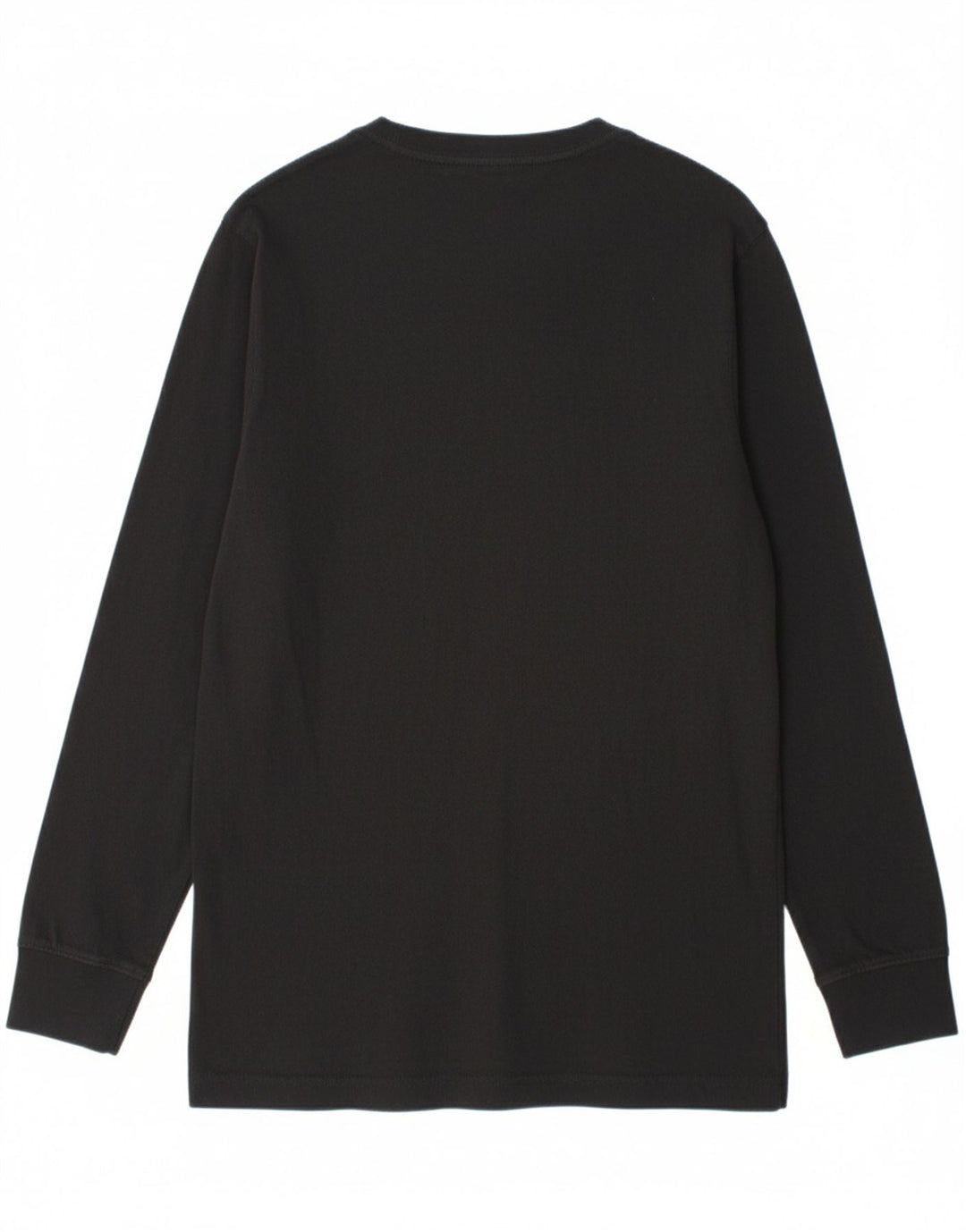 LEE Mens Classic Fit Top Manga Longa Médio Algodão Preto