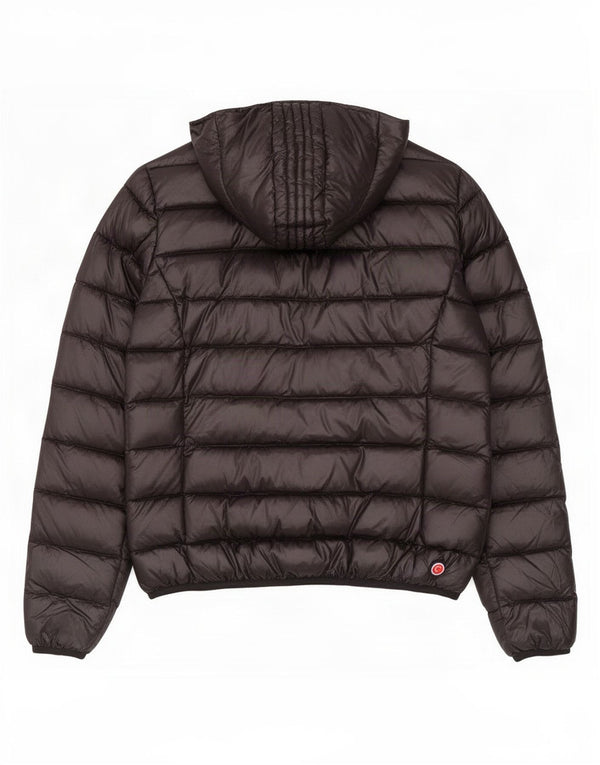 Jaqueta acolchoada com capuz feminino Colmar IT 44 poliamida preta média