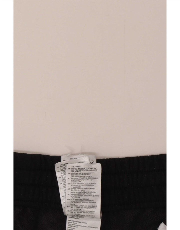 Adidas Mens Sport Shorts Médio Algodão Preto