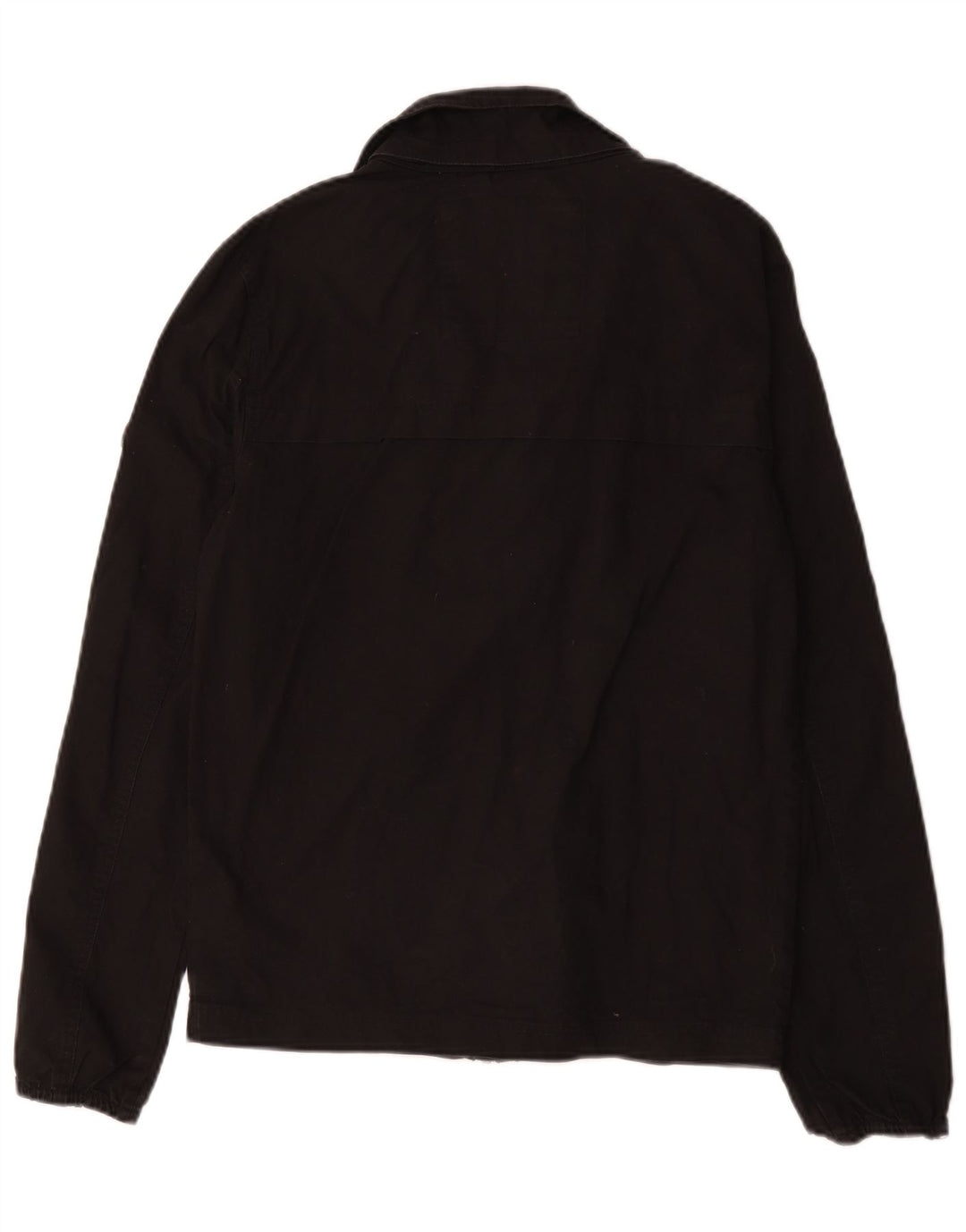 Tommy Hilfiger Mens Bomber Jacket UK 36 Pequeno Algodão Preto