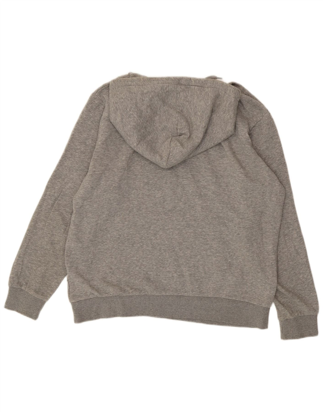 Jumper com capuz gráfico masculino JACK & JONES XL algodão cinza