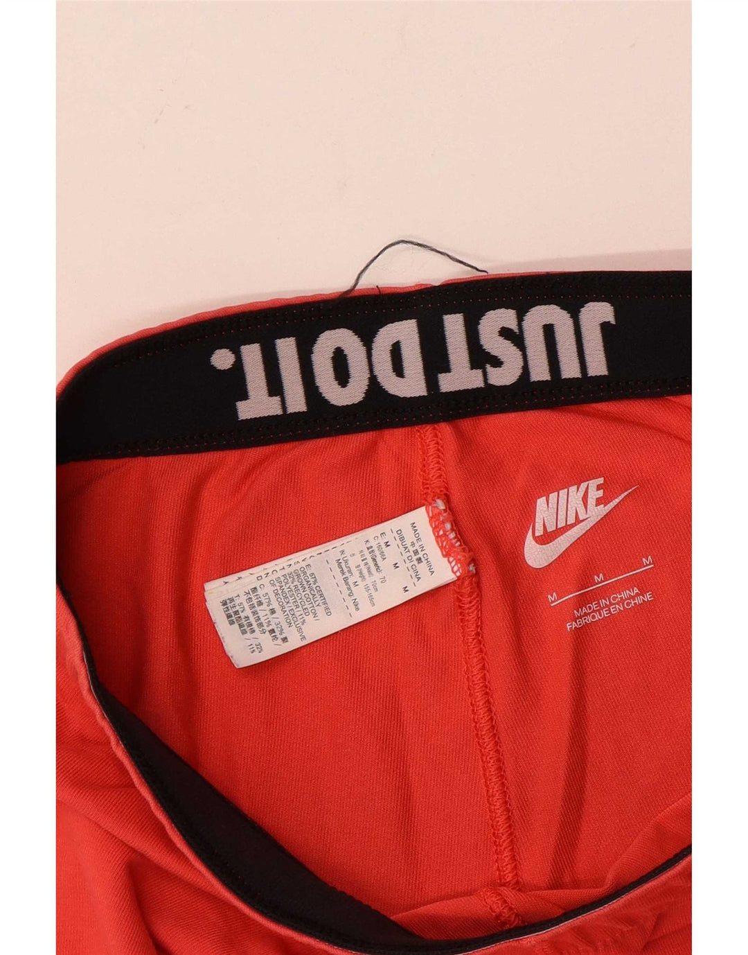 Leggings Nike Femininas Graphic UK 14 Médio Algodão Vermelho
