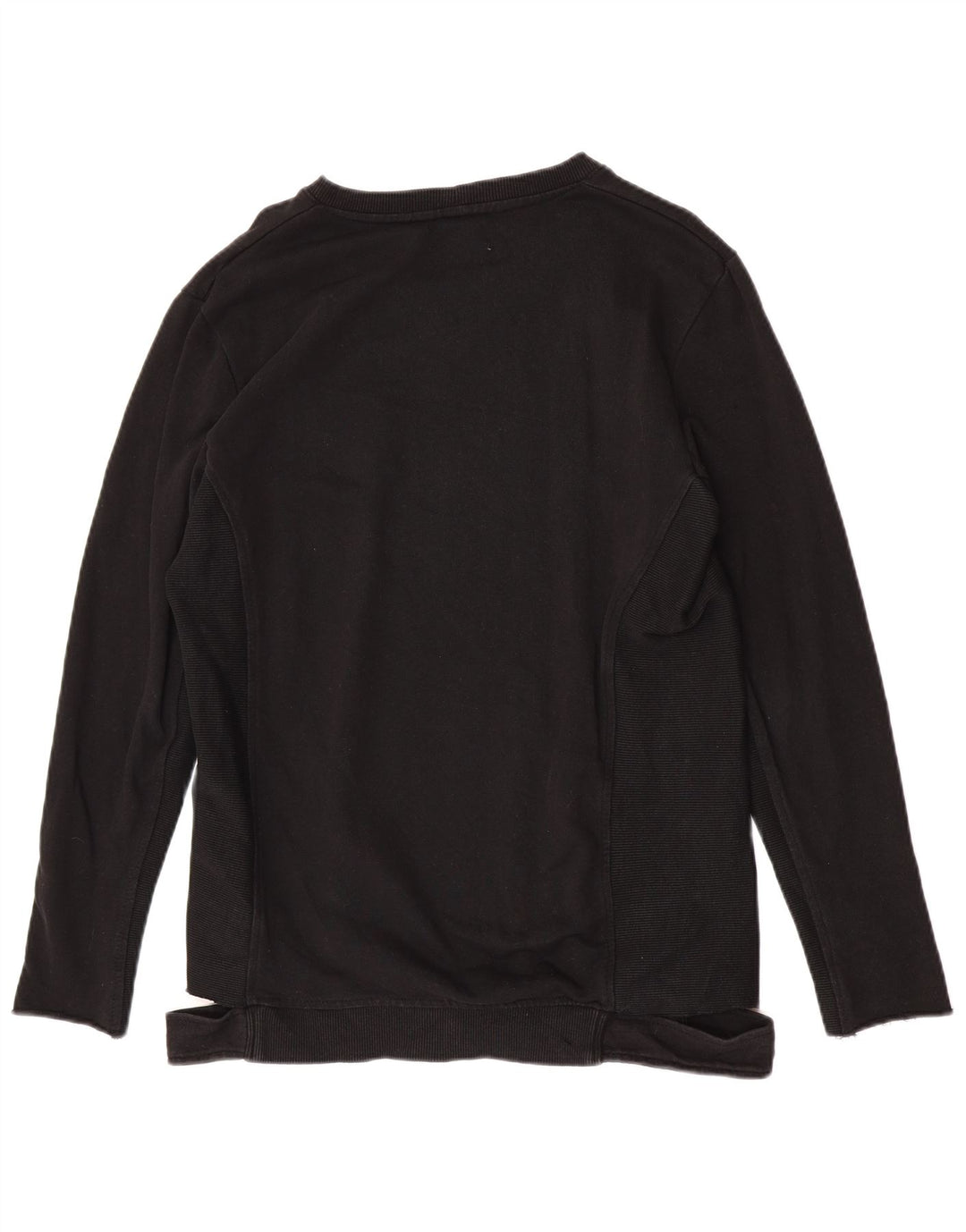 Zara moletom masculino jumper grande algodão preto