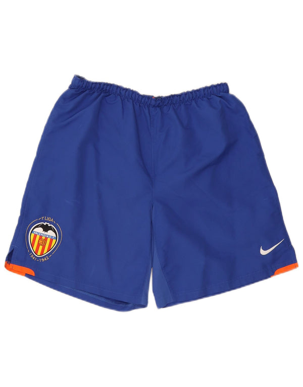 Nike Mens Valencia Sport Shorts Pequeno Azul Poliéster