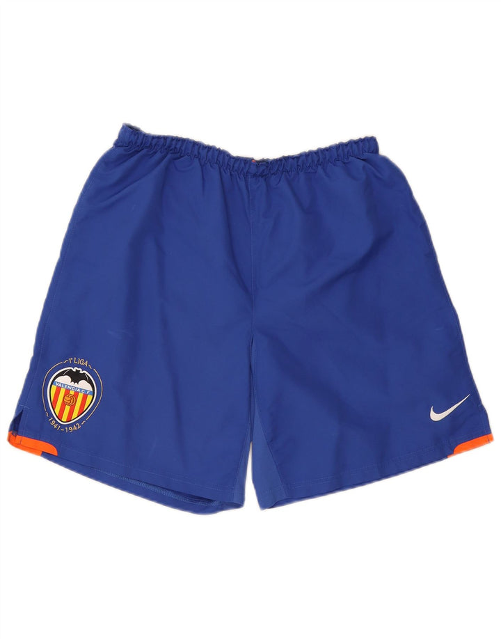 Nike Mens Valencia Sport Shorts Pequeno Azul Poliéster
