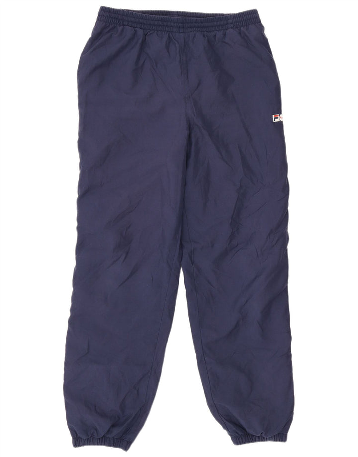 Calça de treino masculina Fila Joggers IT 50 médio azul marinho poliéster