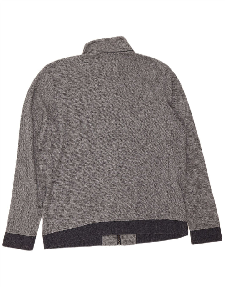 Hugo Boss Mens Treino Top Jaqueta 3XL Algodão Azul Marinho
