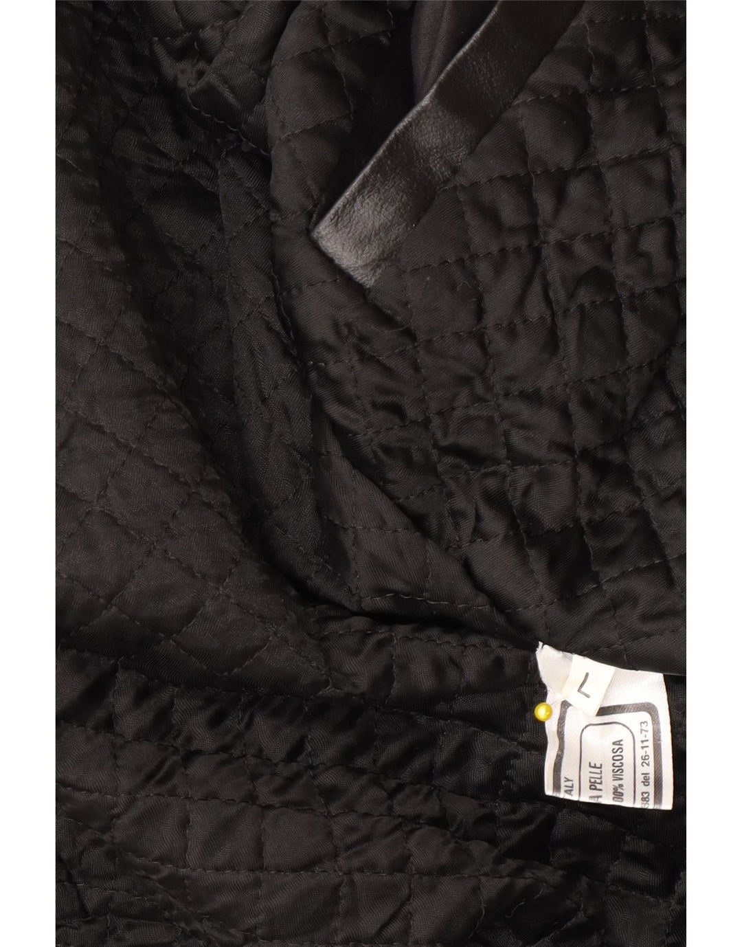 Jaqueta de couro masculina vintage UK 40 grande couro preto