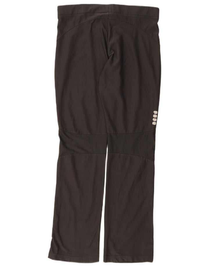 Calça de treino feminina Nike US 8/10 poliéster cinza médio